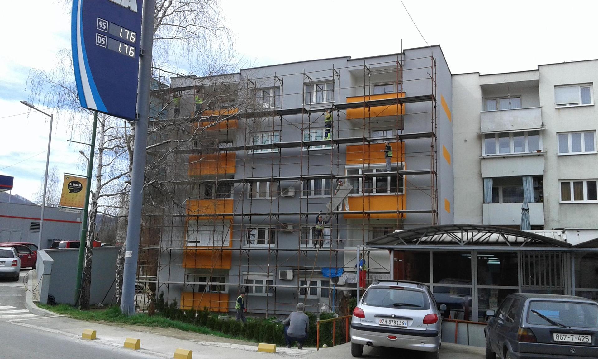 Fasaderski radovi SIMETRALE   